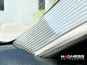 Alfa Romeo Giulia Interior A-Pillar Trim Set - Genuine Carbon Fiber Alfa Romeo Giulia Interior A-Pillar Trim Set - Genuine Carbon Fiber